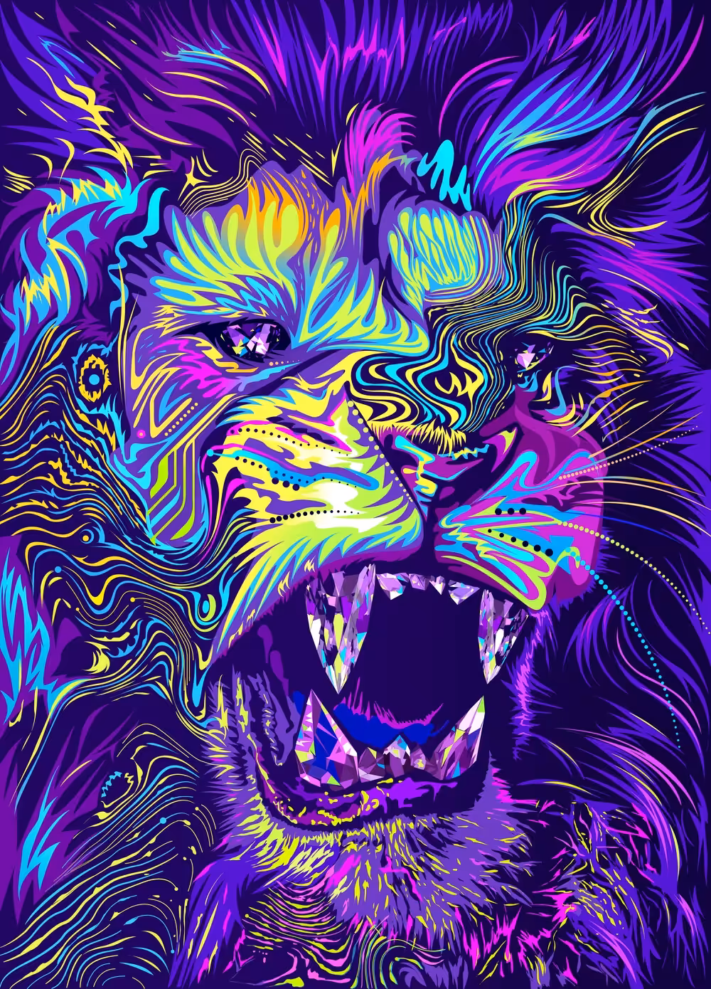 UltraViolet Lion