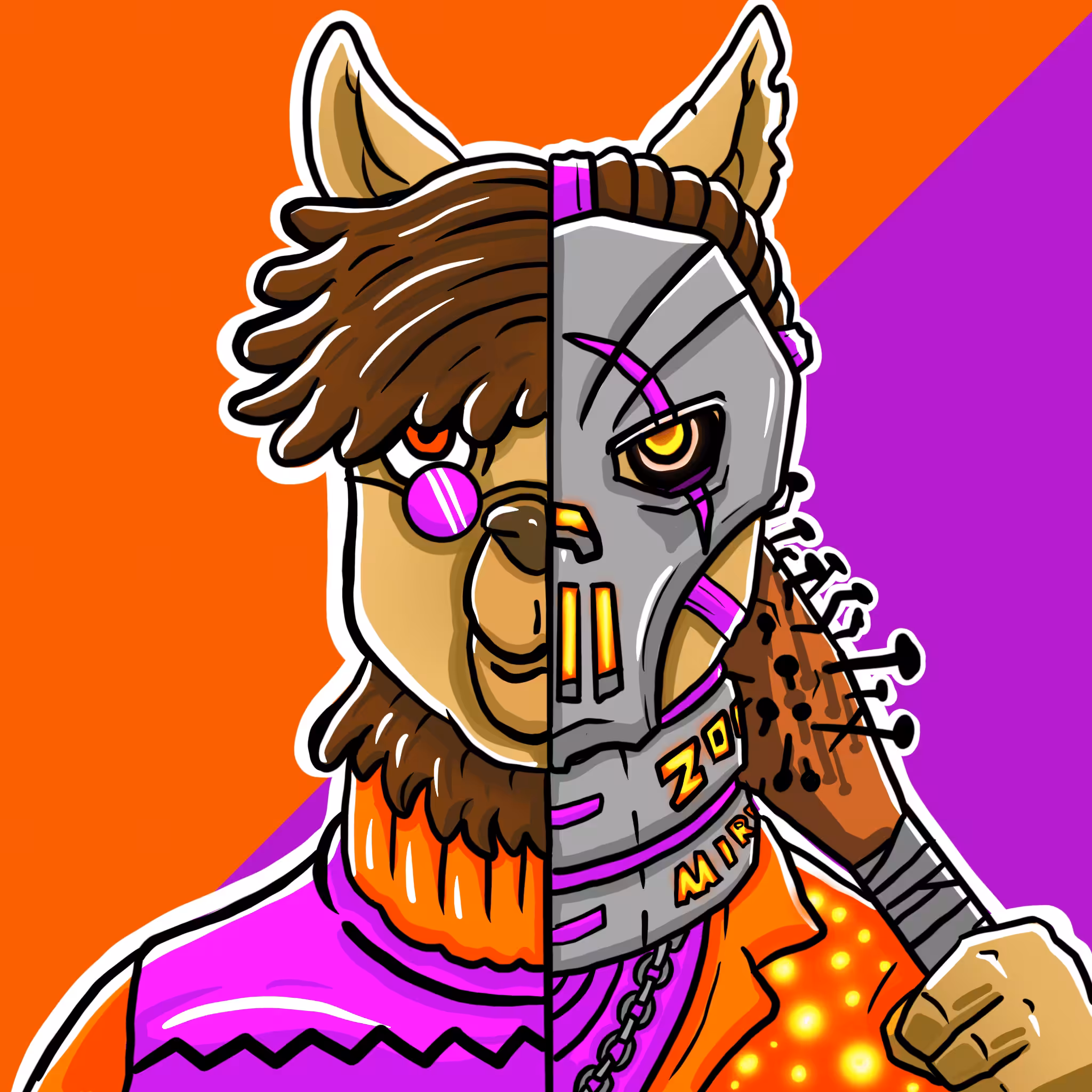 Mirror Zoo: Alpaka / Player (common)