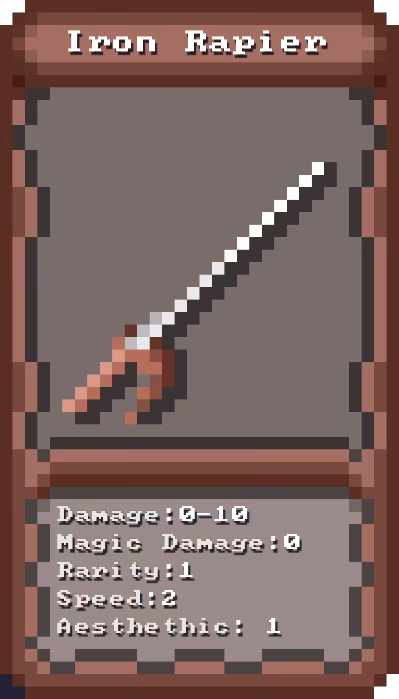 #2 Iron Rapier
