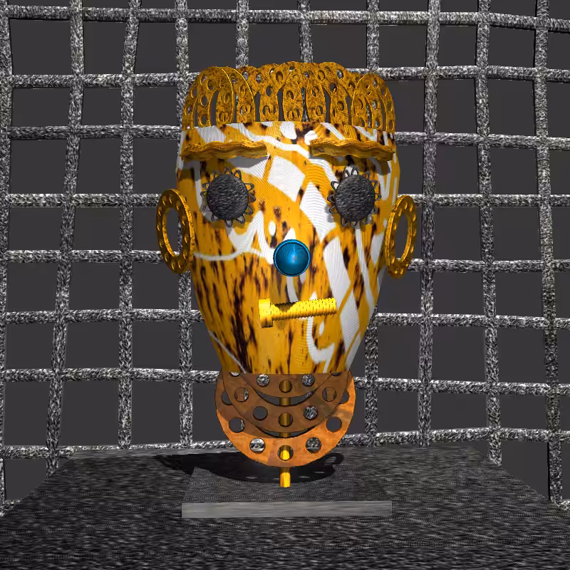 African’s Mask #3