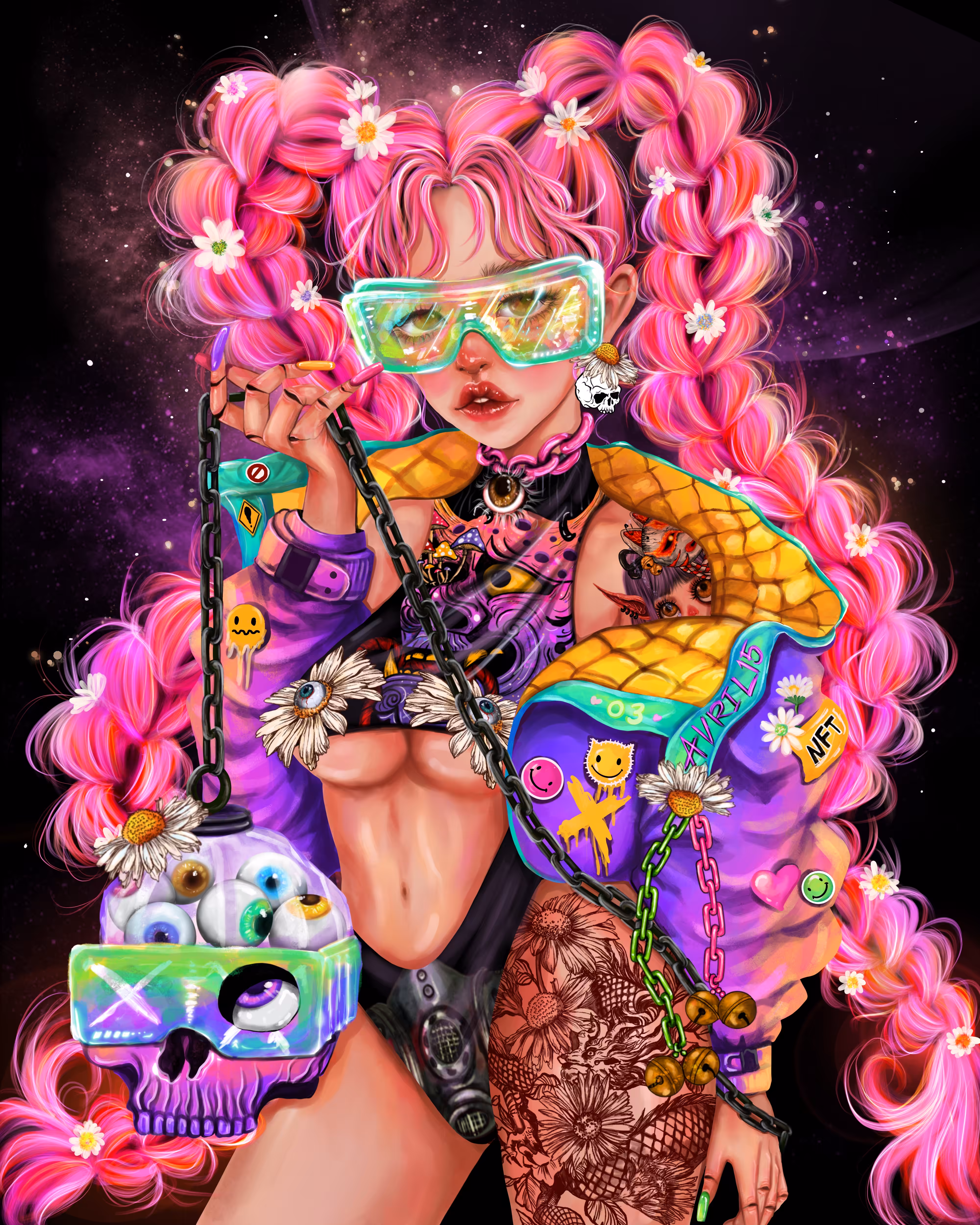 Candy punk girl