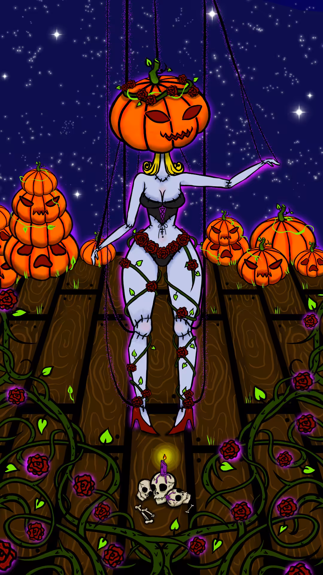 Pumpkin head