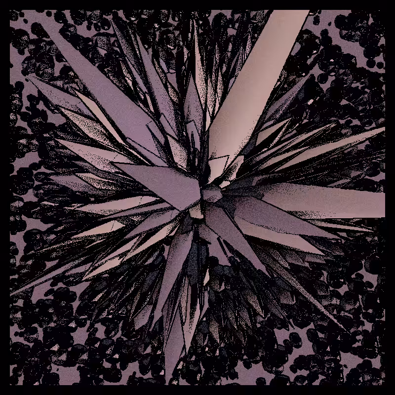 Crystal forest #4