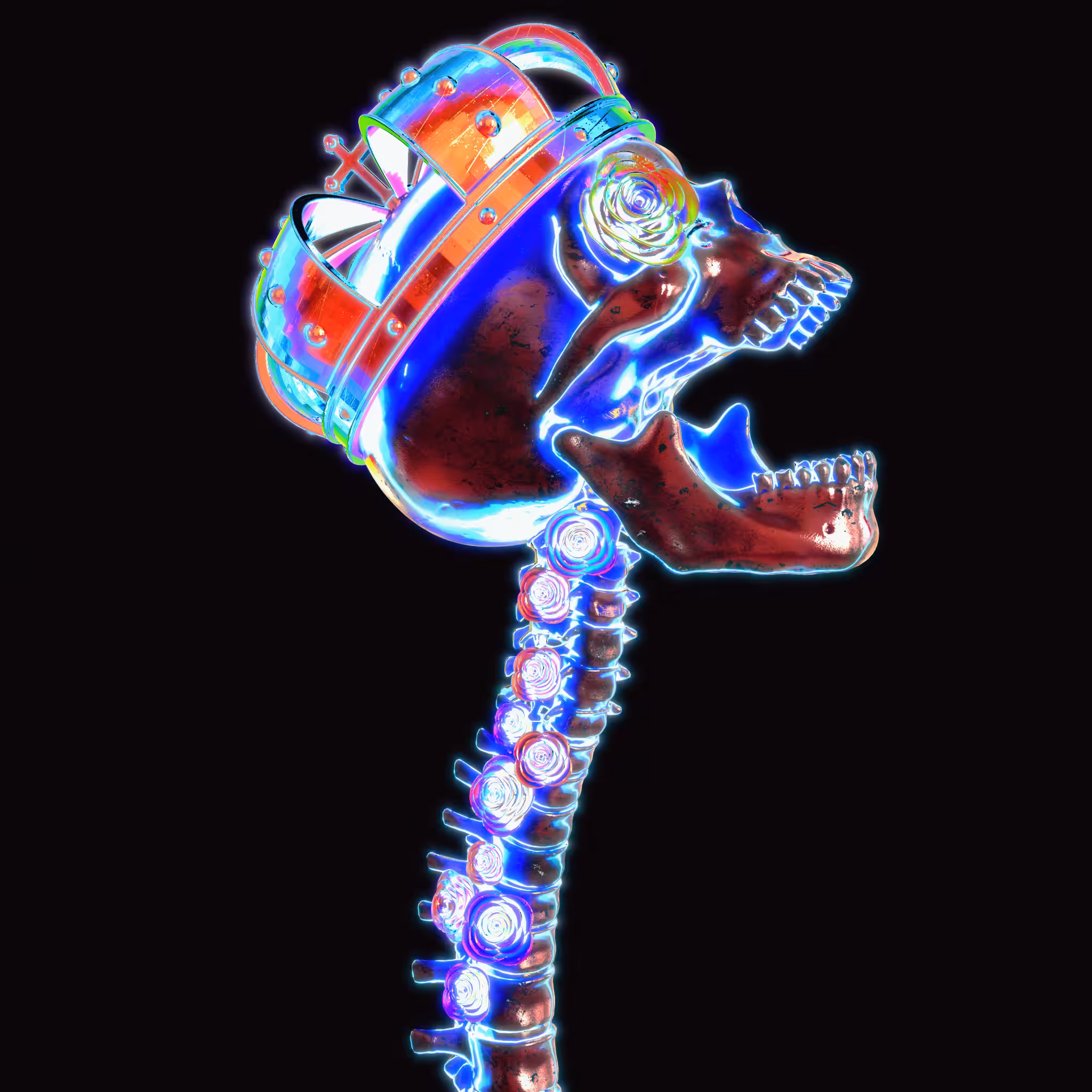 In the form of a skeleton #99