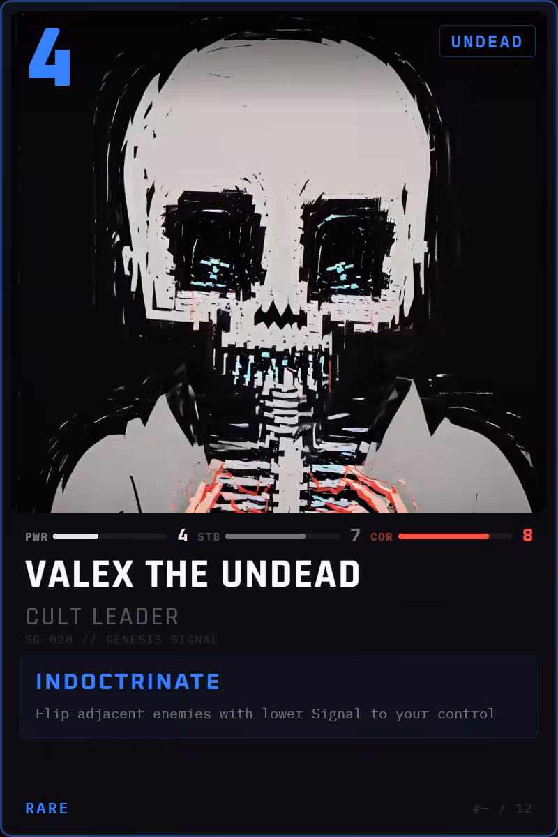 Valex the Undead — Cult Leader