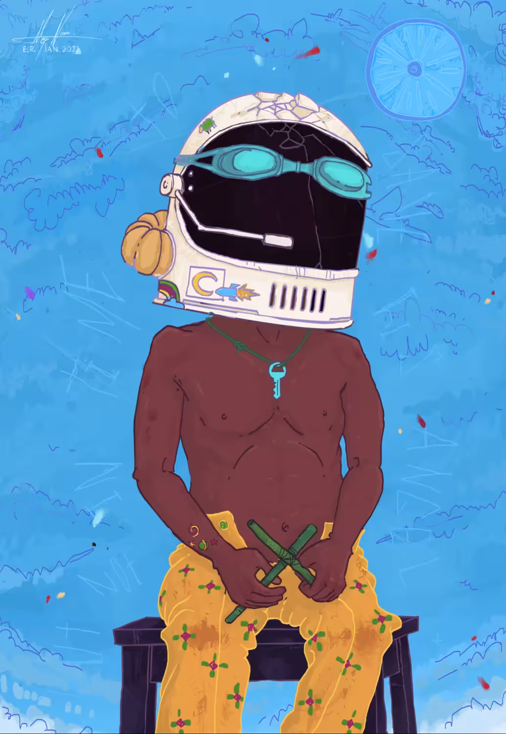 E.R.