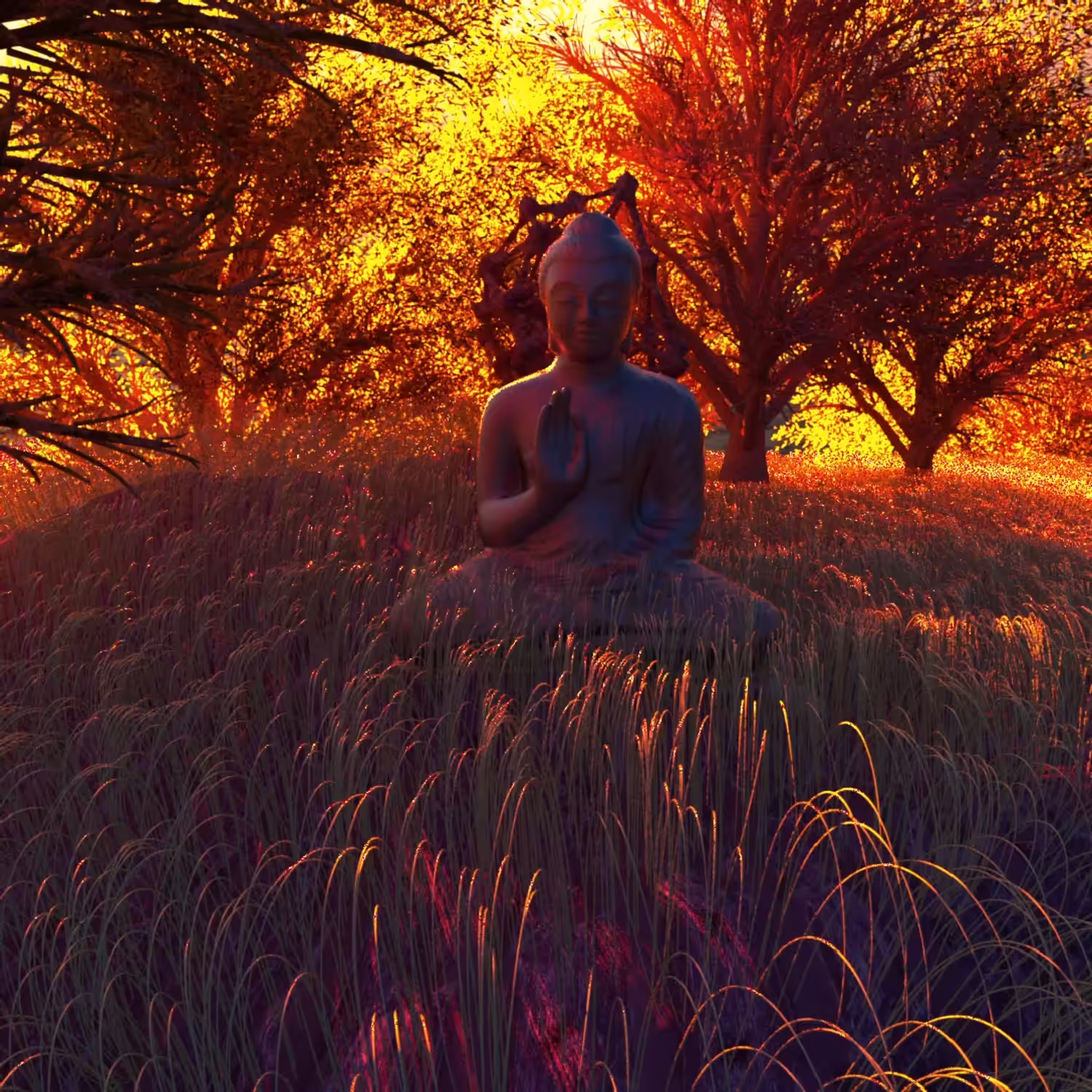 Inner Peace (Forest Fire Edition) | Buddha