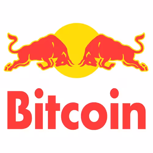 Red Bitcoin Bull