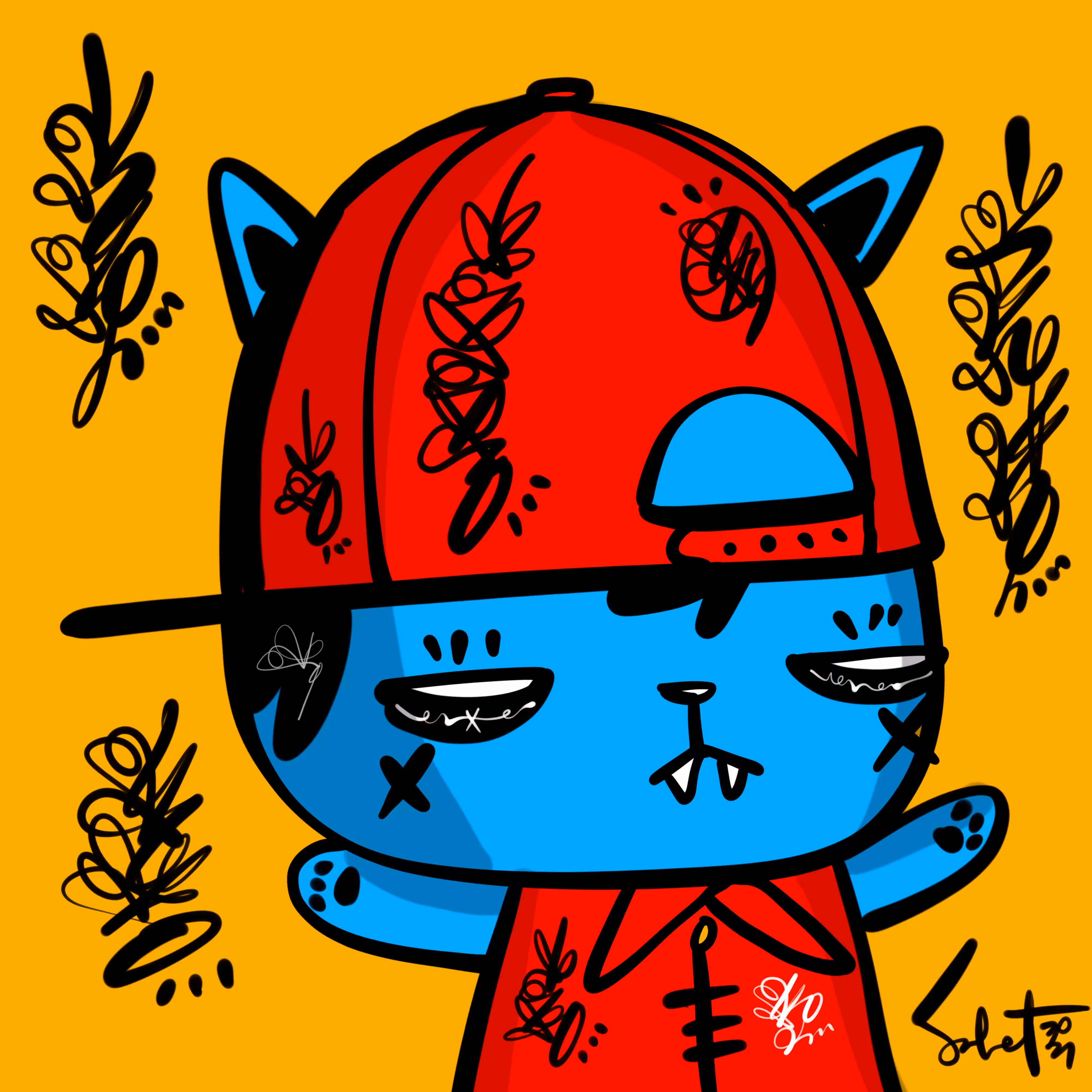 Ugly Kitties by Sabet #299