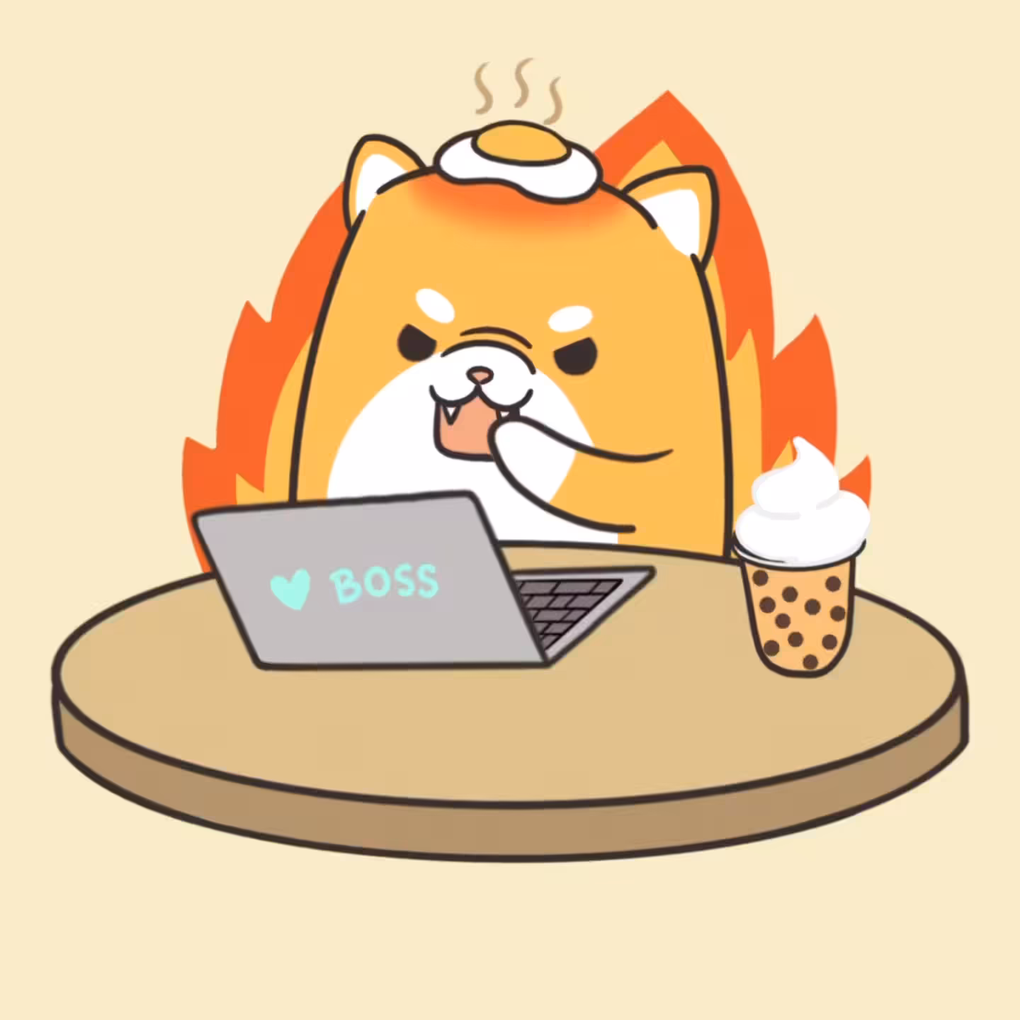 Hotheaded Shiba
