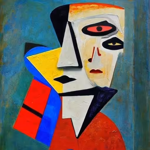 Cubist #36 (Villain)