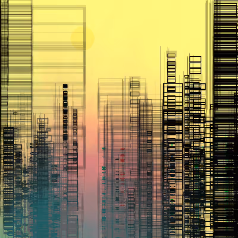 Contemporary building sketches #98