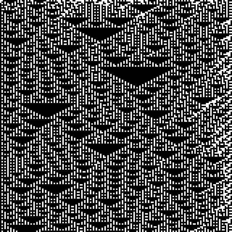 Colored Elementary Cellular Automaton #328