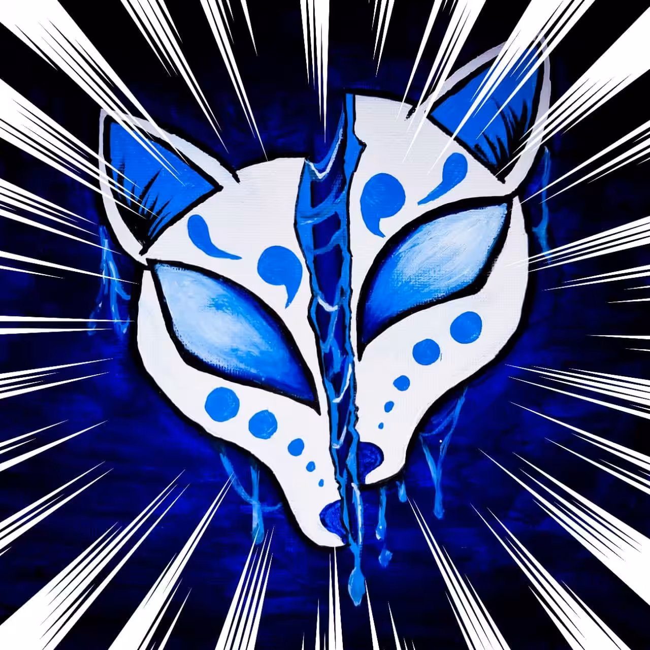 Kitsune blue (edit)