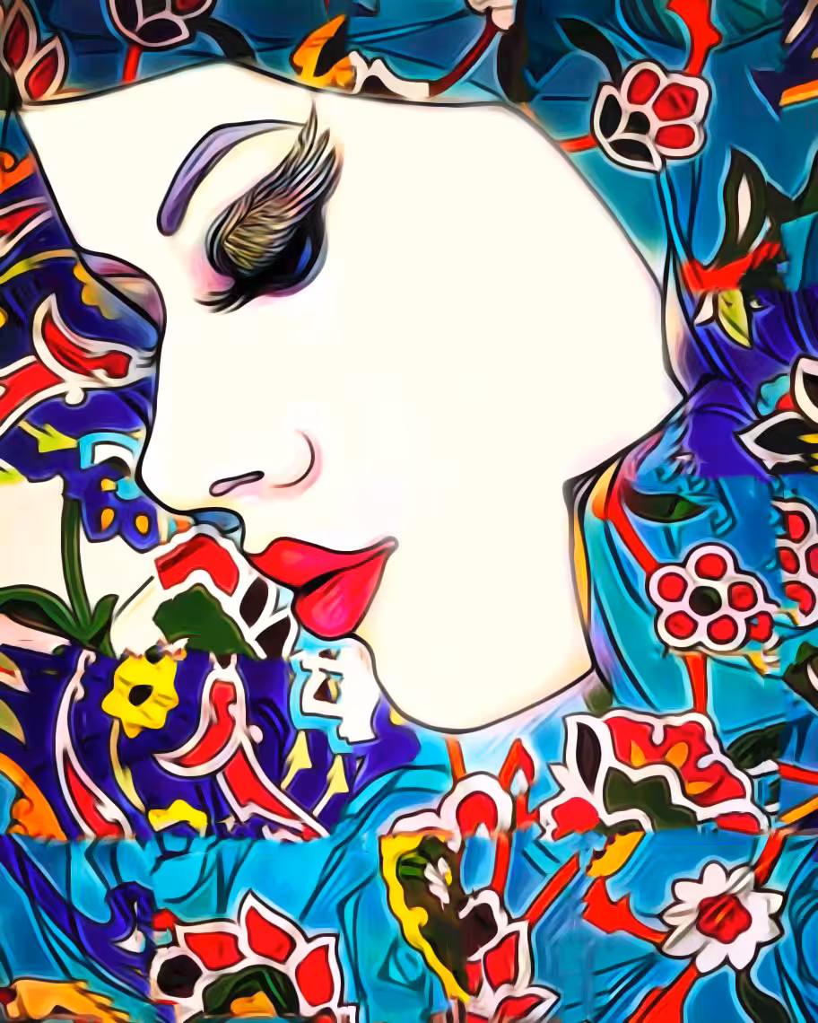 The hidden beauty of the oriental woman #1
