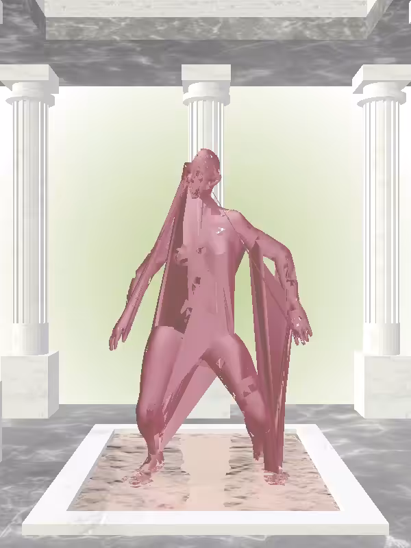 HeavenComputer: The Dancing Velvet Cherry Woman #5565