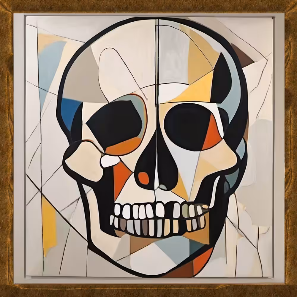 skull picasso #1