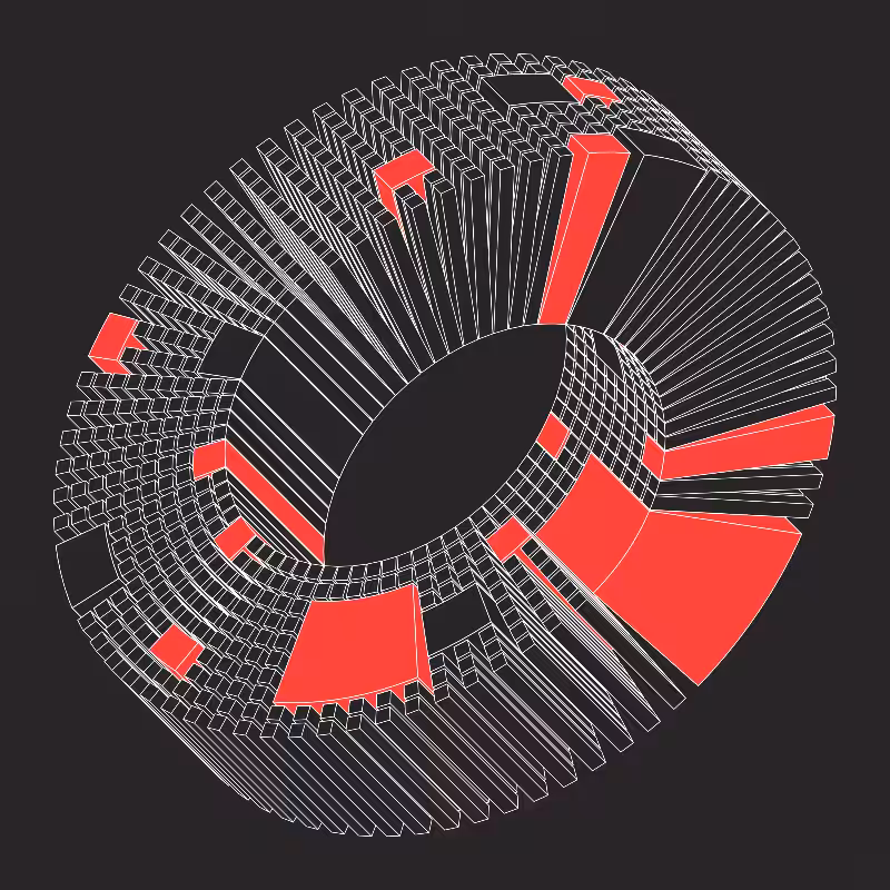 Ex Mobius (Neon Red) #34