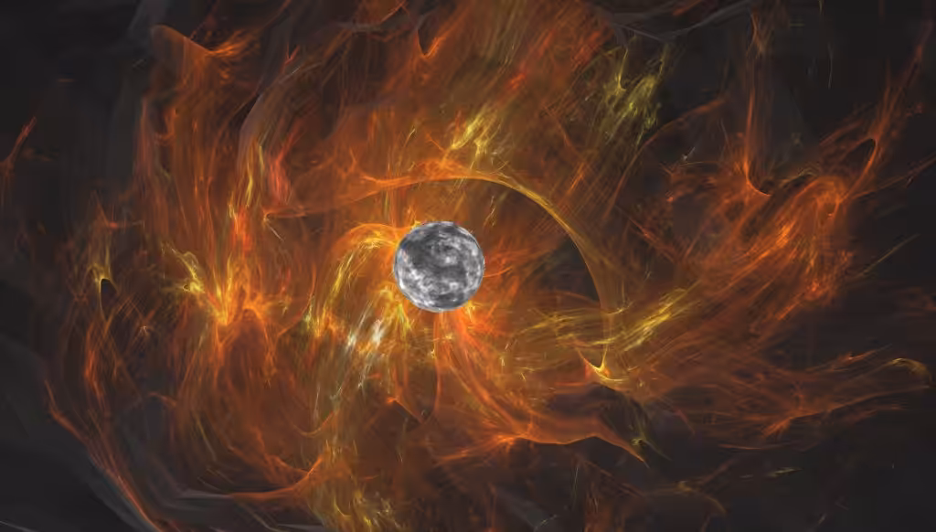 Within a vortex