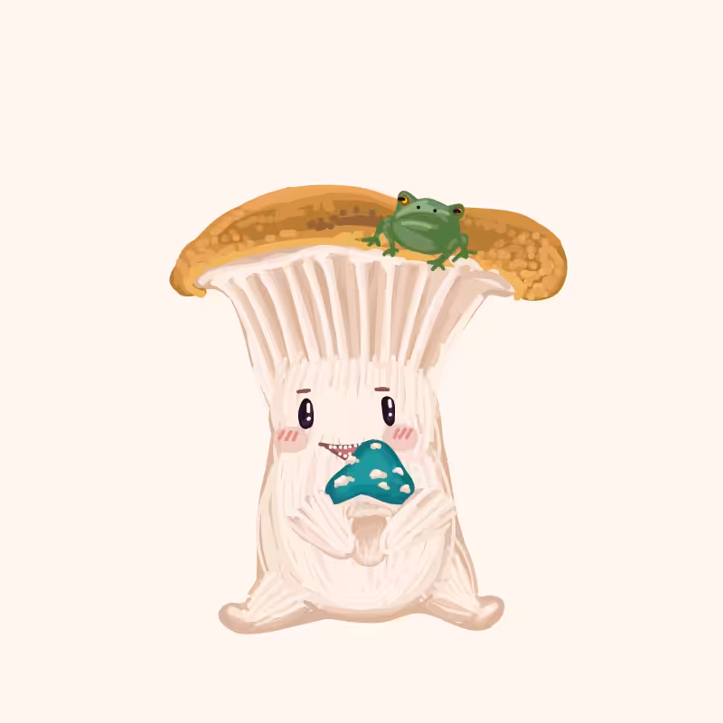 Cute Mushrooms Forest Guys #49