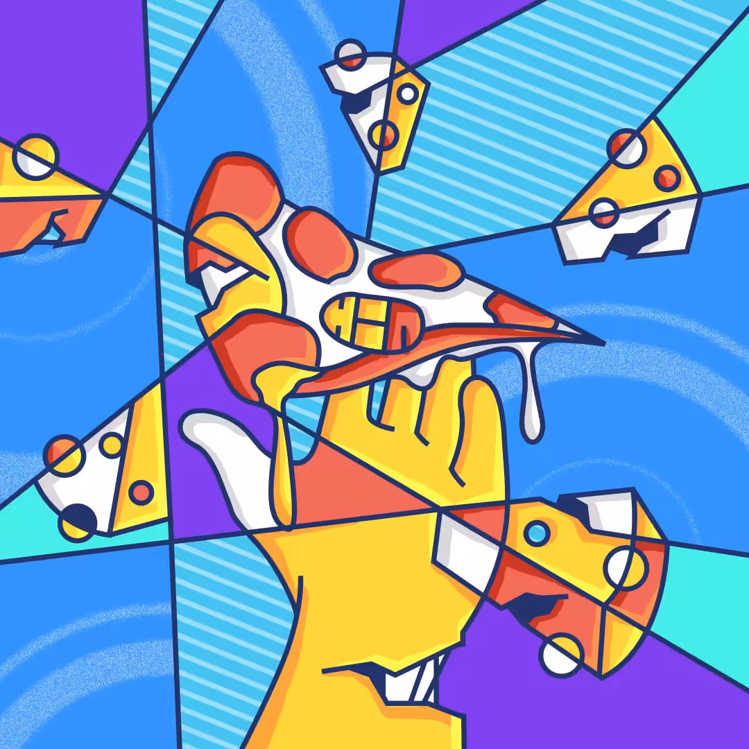Hand Series - Pizza
