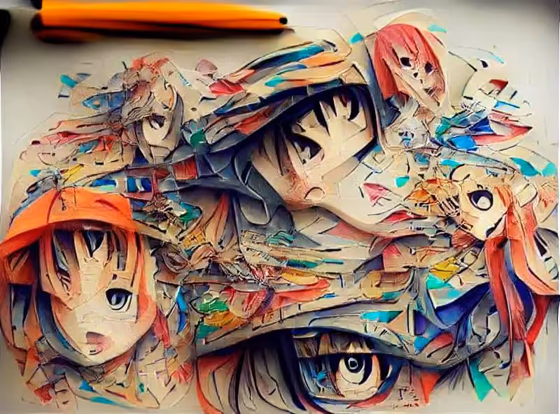 Abraham's First Works: Anime or Art