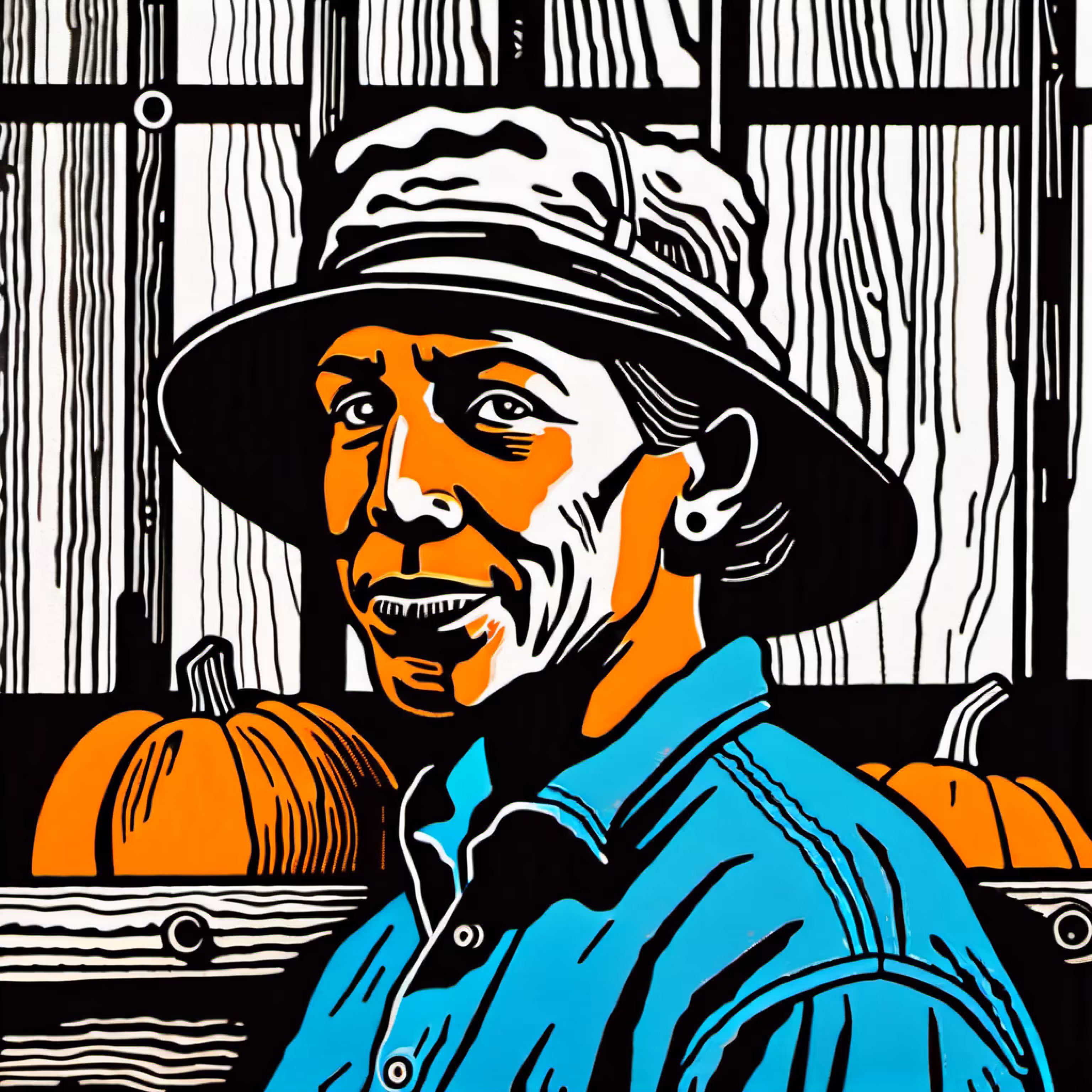 Workforce Portrait / Pumpkin Farmer #6