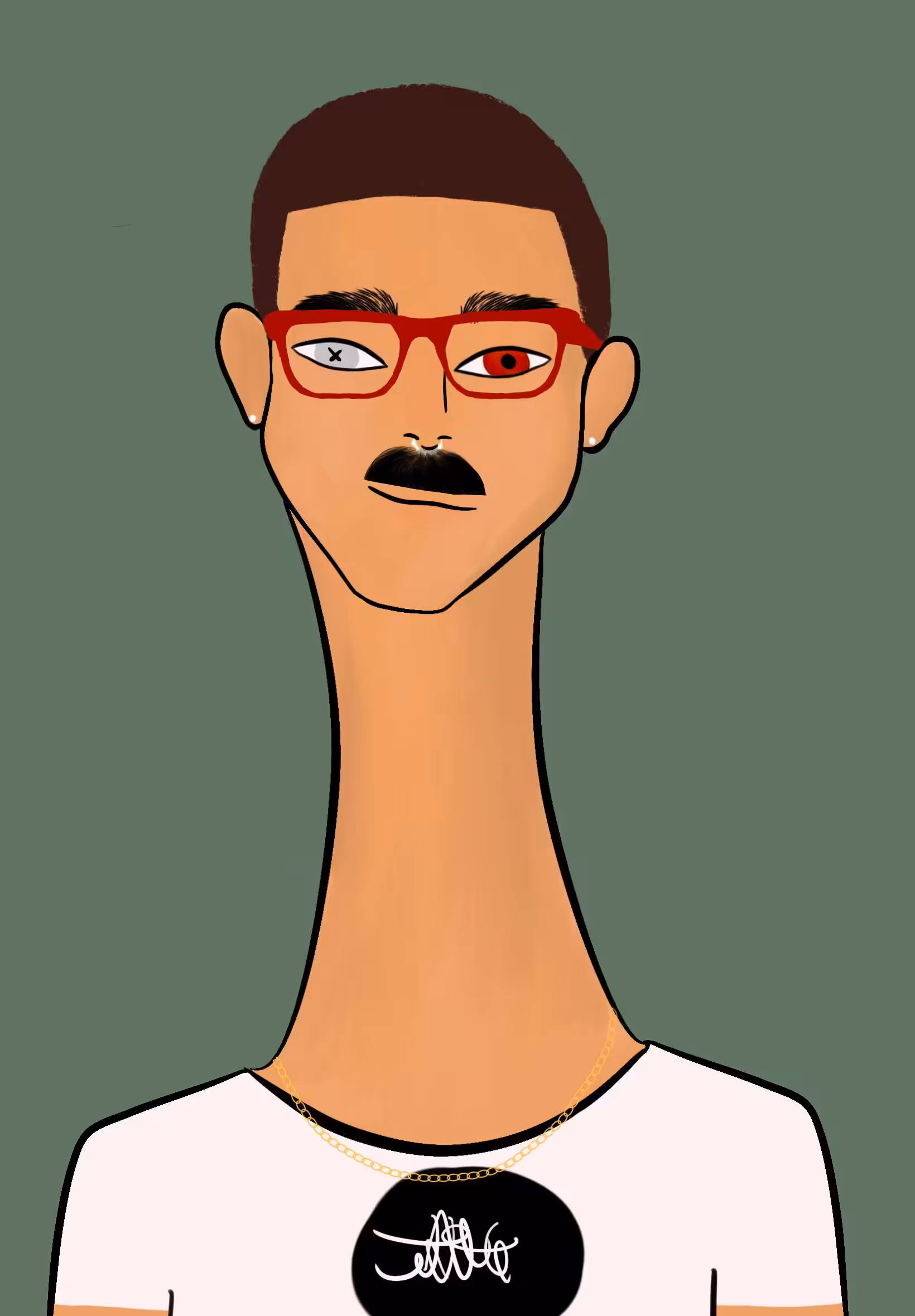 Long Neckie Fellas #2086