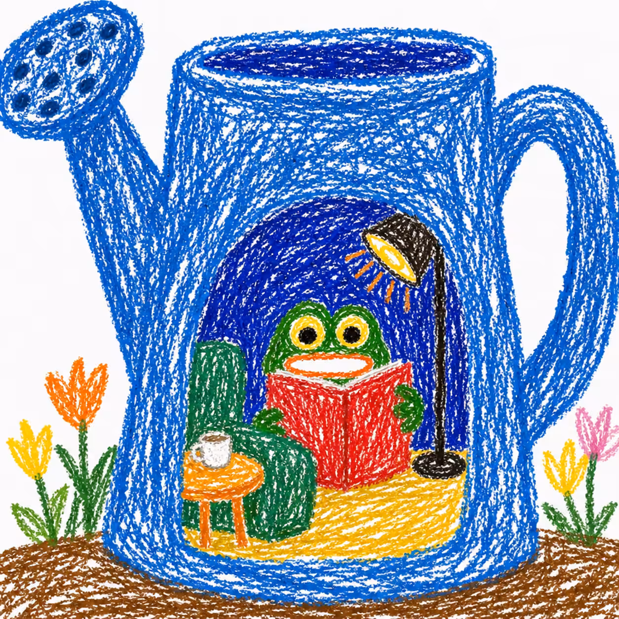 Little Worlds: Watering Can Hideaway