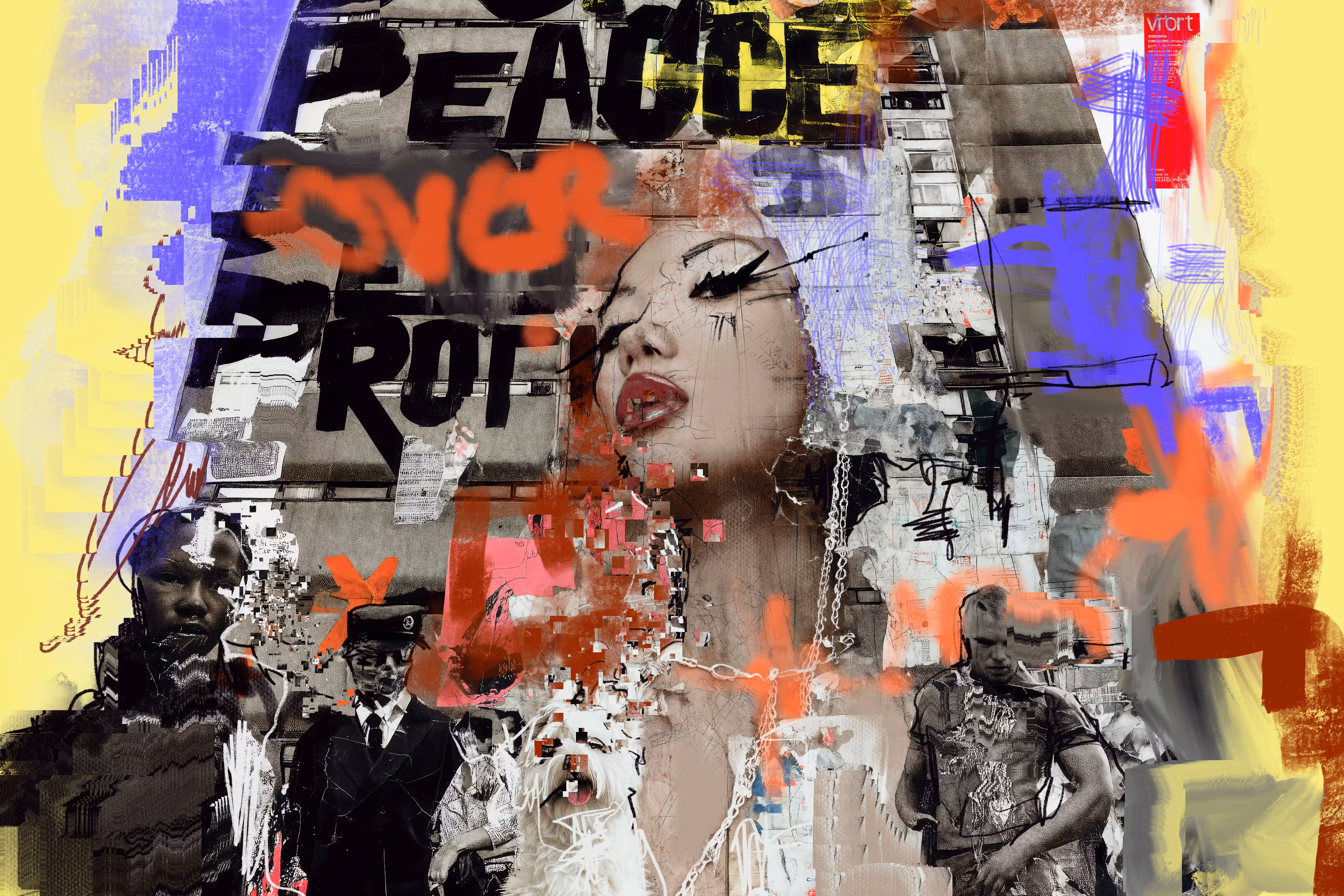 WE NEED PEACE, NOT PROFIT