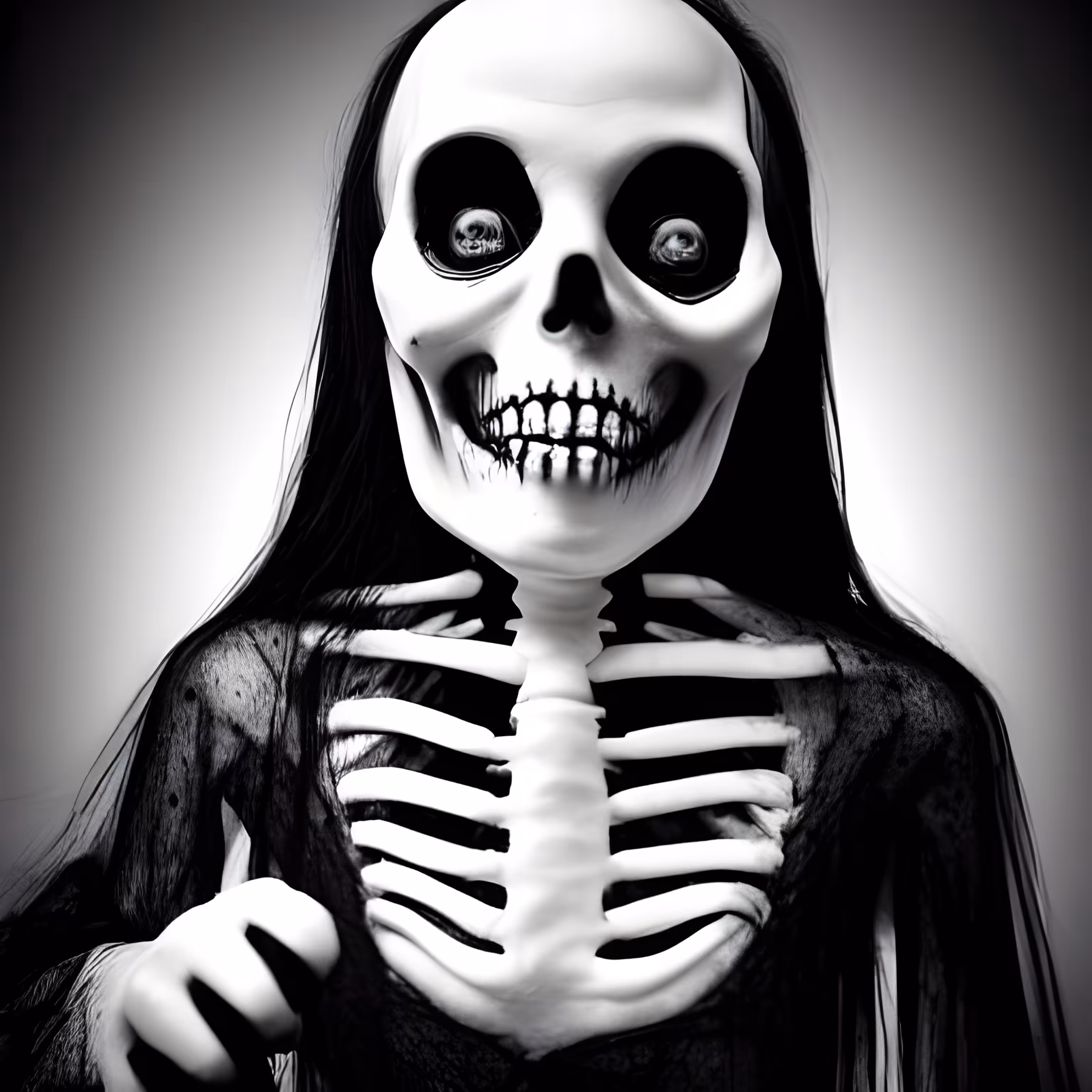 scary skeleton