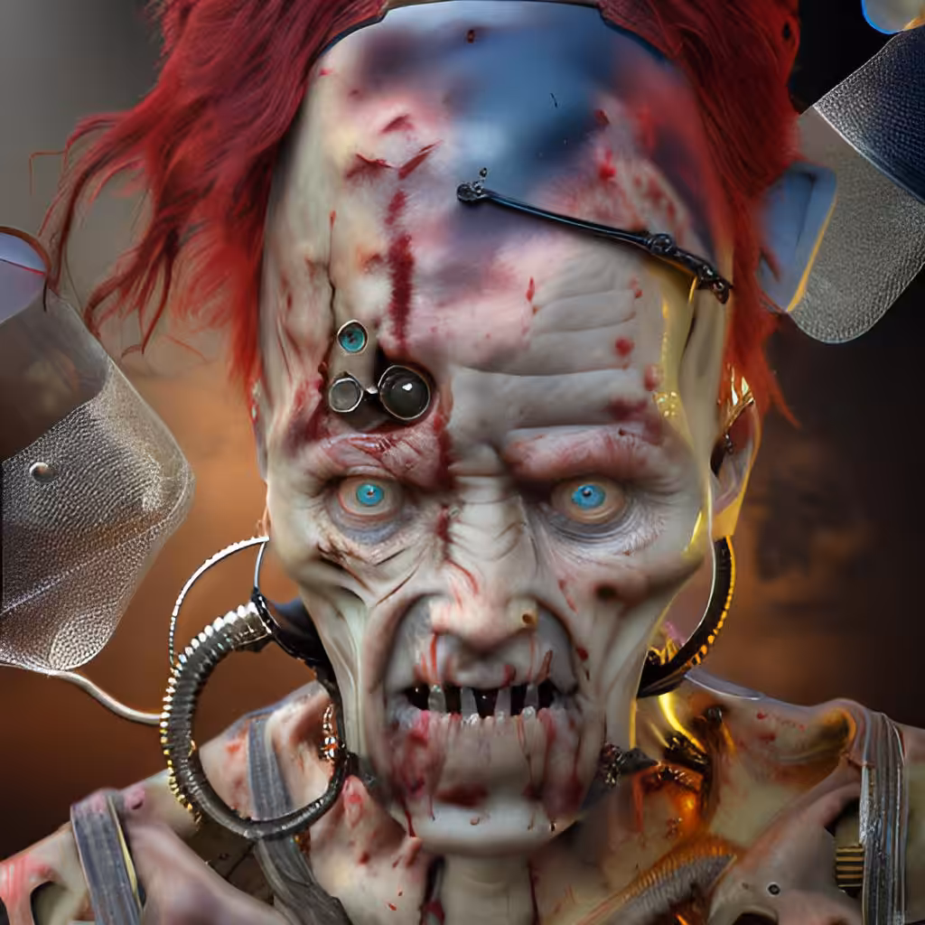 nft goddess zombie #6