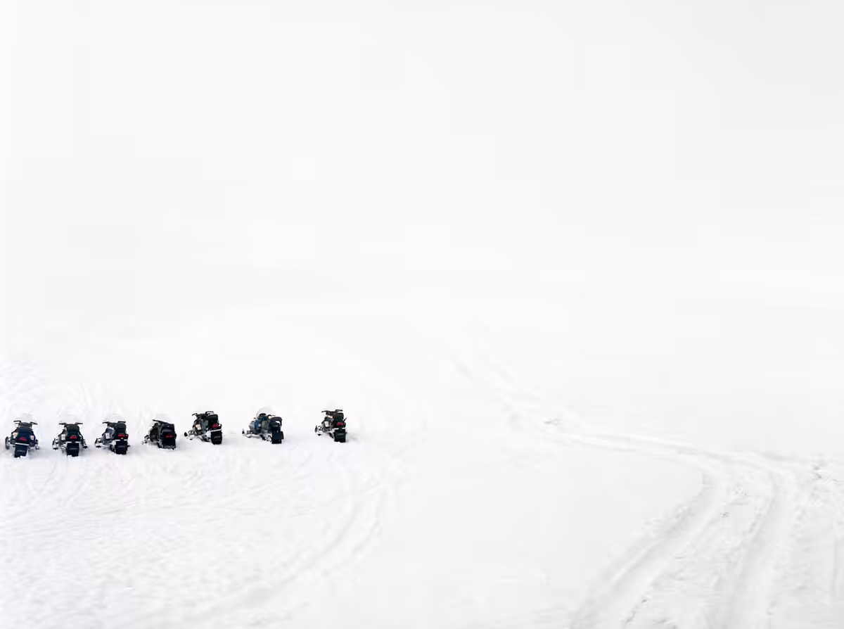 #11 Snowmobiles (Vatnajökull, Iceland)