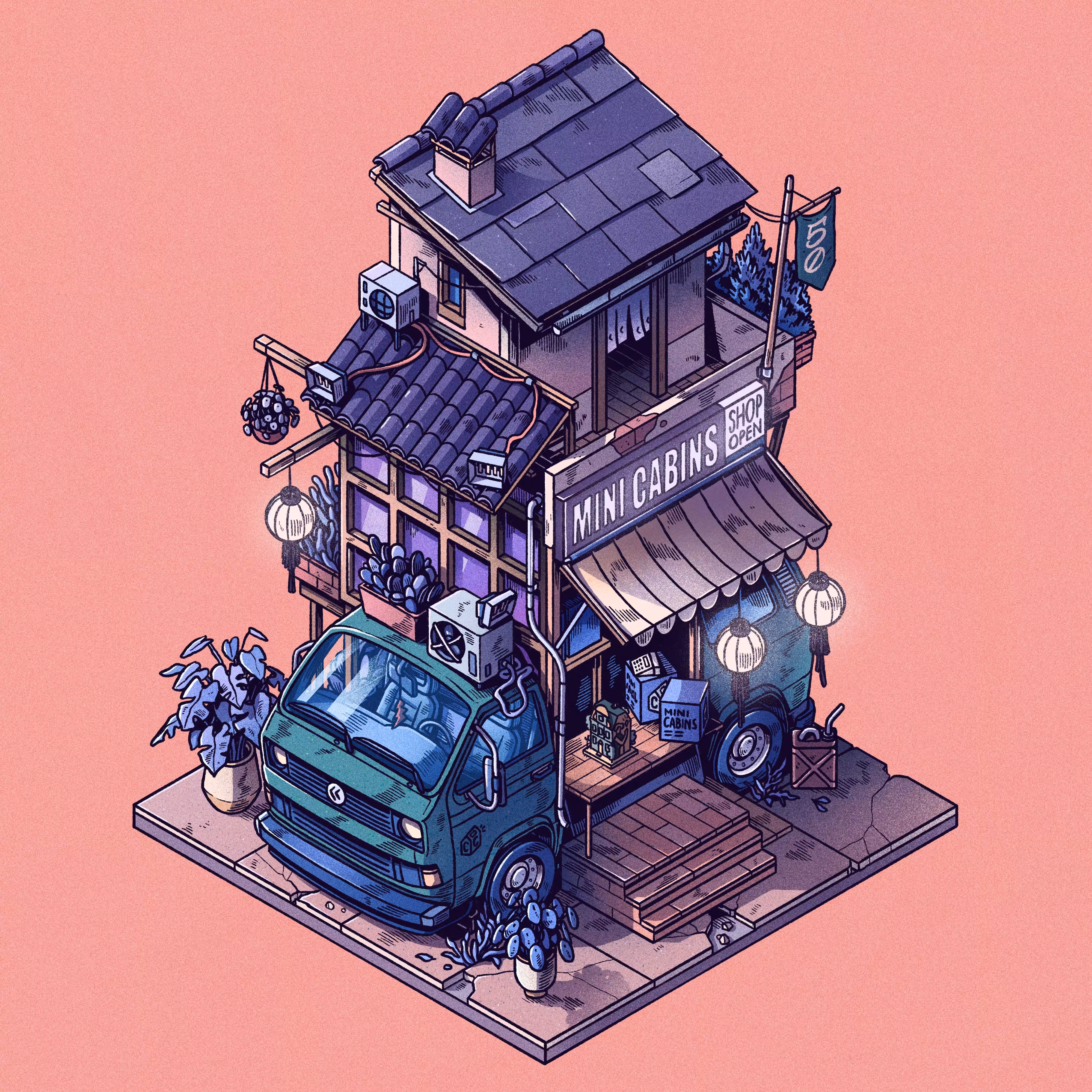 Curious Cabins #50: Caravan #510