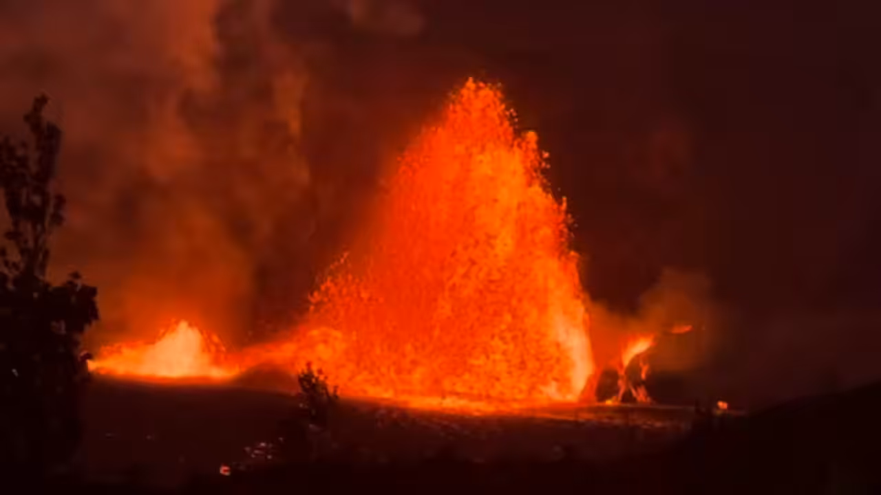 Fireworks From Hawaii Island 