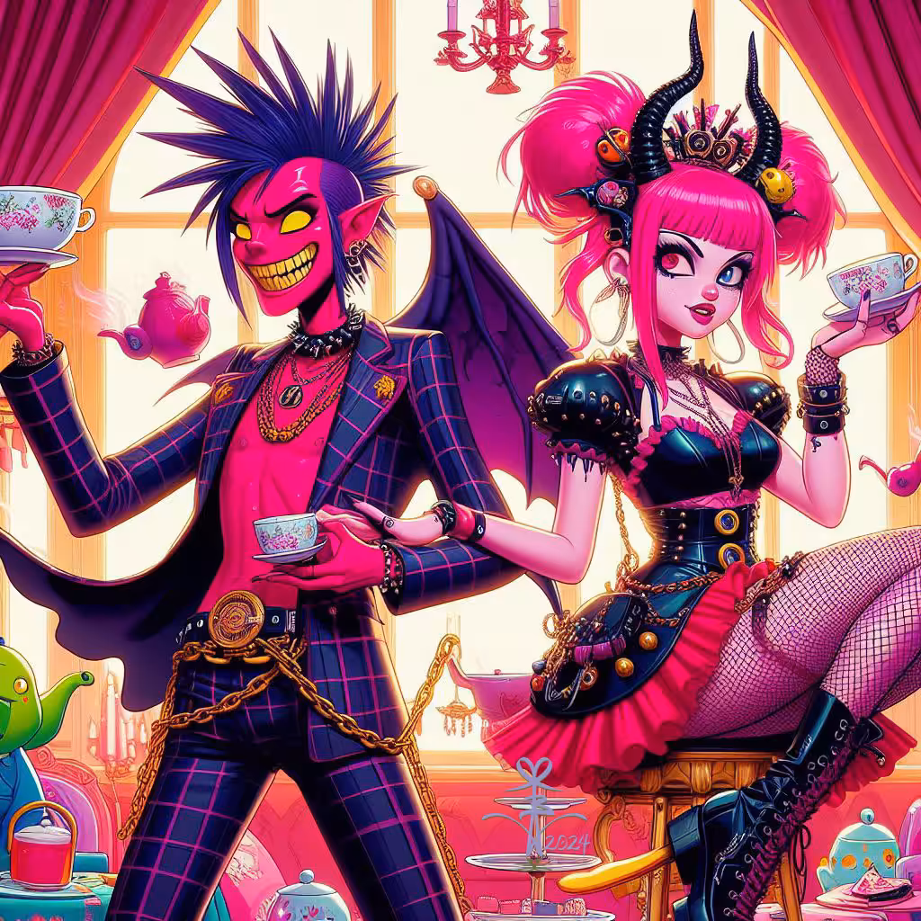 Punk Pair: Mischief at Teatime