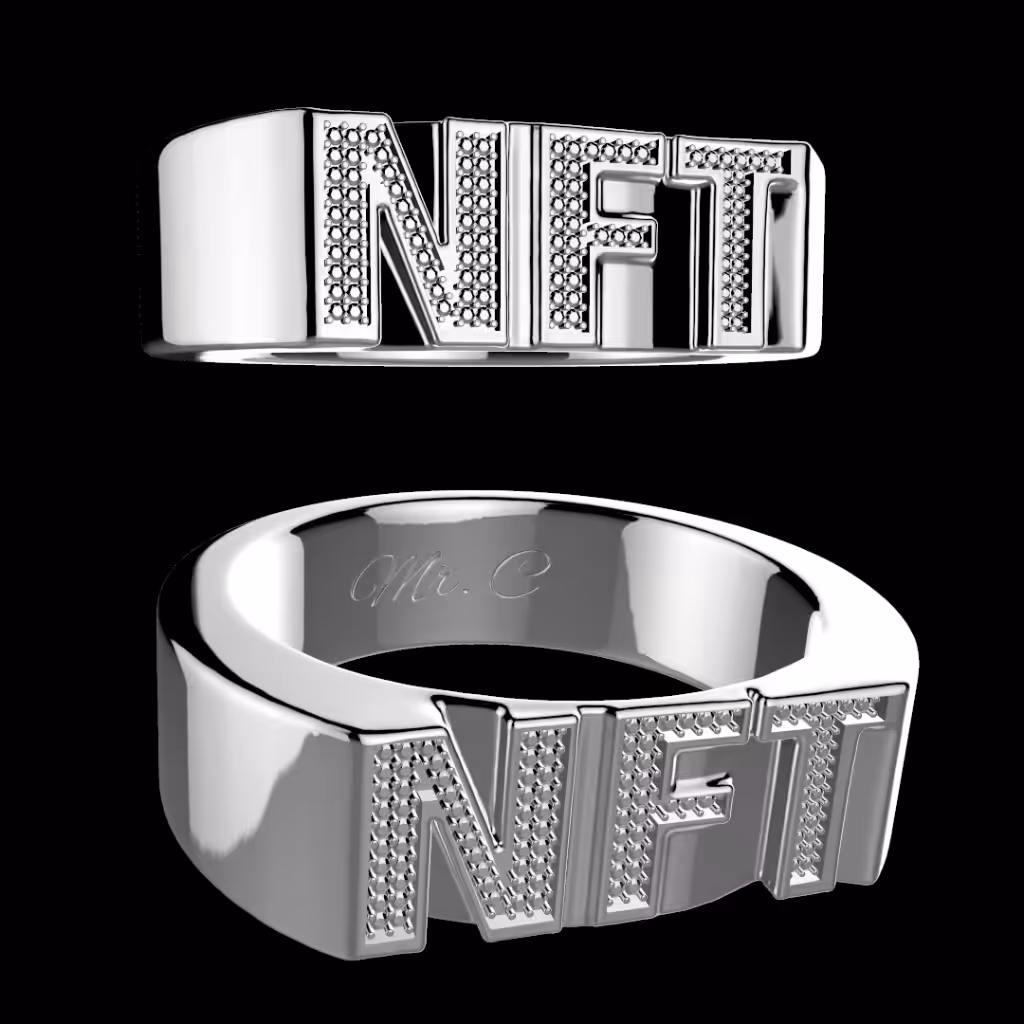 NFT AR , 3D Ring