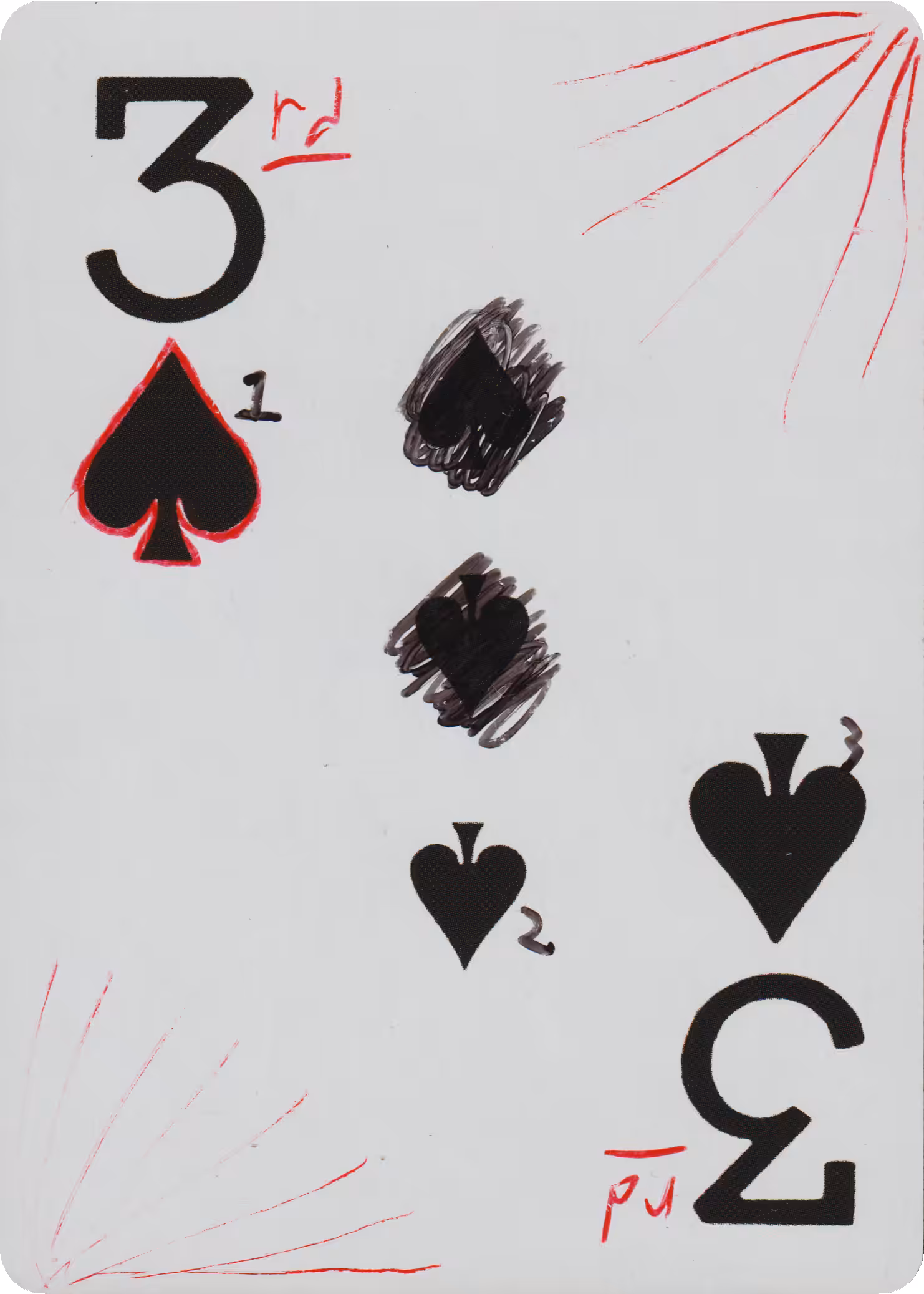 3 of Spades - Deck of Demise