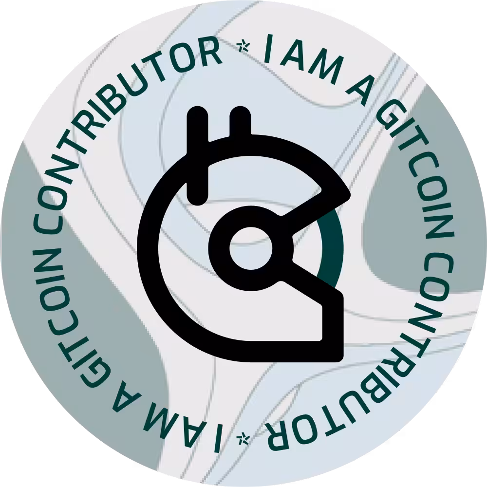 Gitcoin Contributor Badge