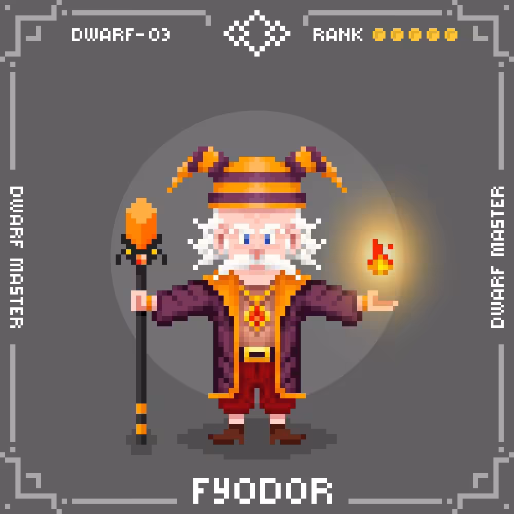 Fantastic War#028 : Dwarf#03 : FYODOR