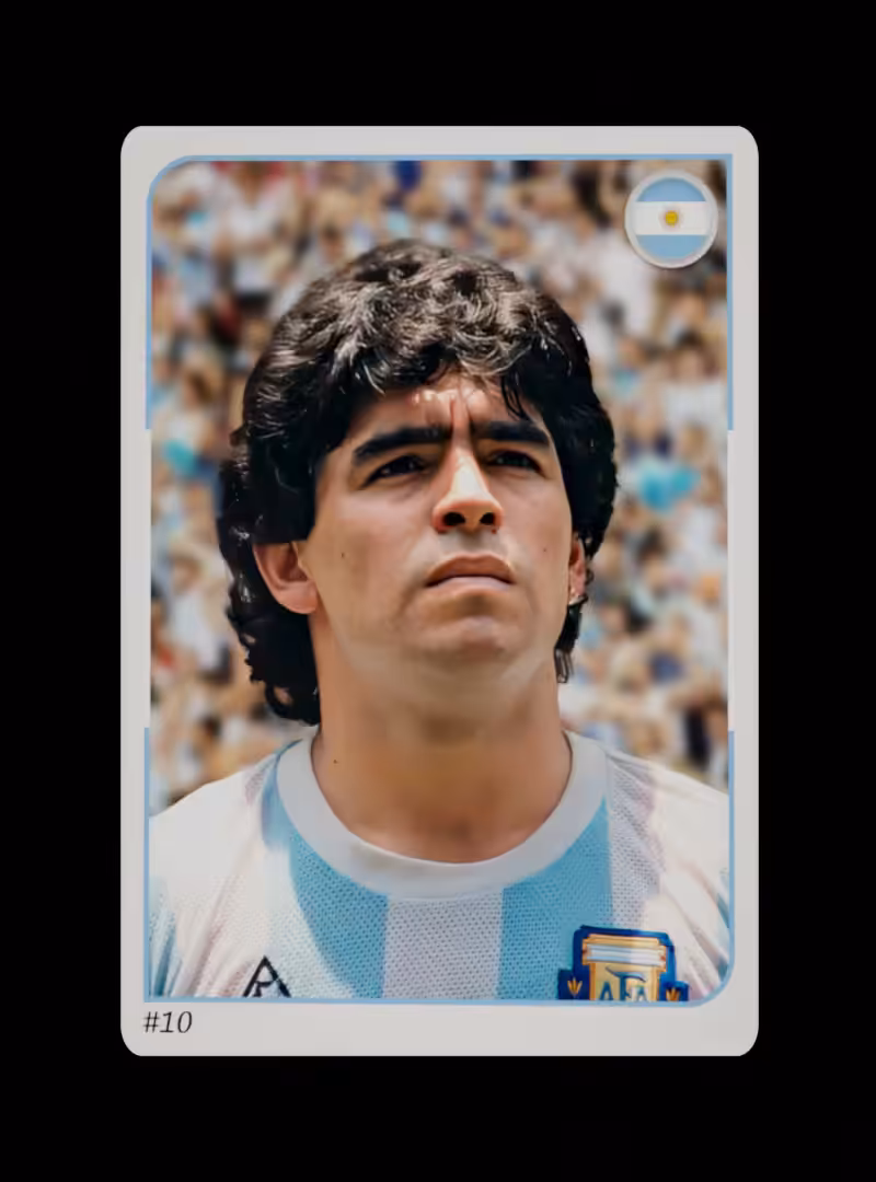 #10 Diego Maradona