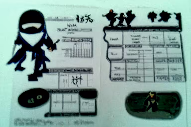 Gil - Character Sheet - Ninja {race unknown}