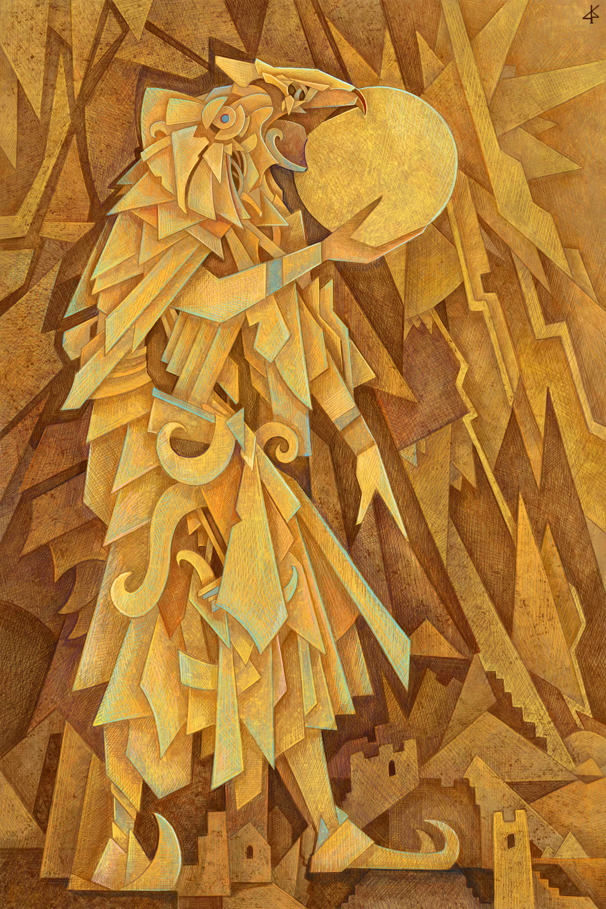 Ra. the Sun God.