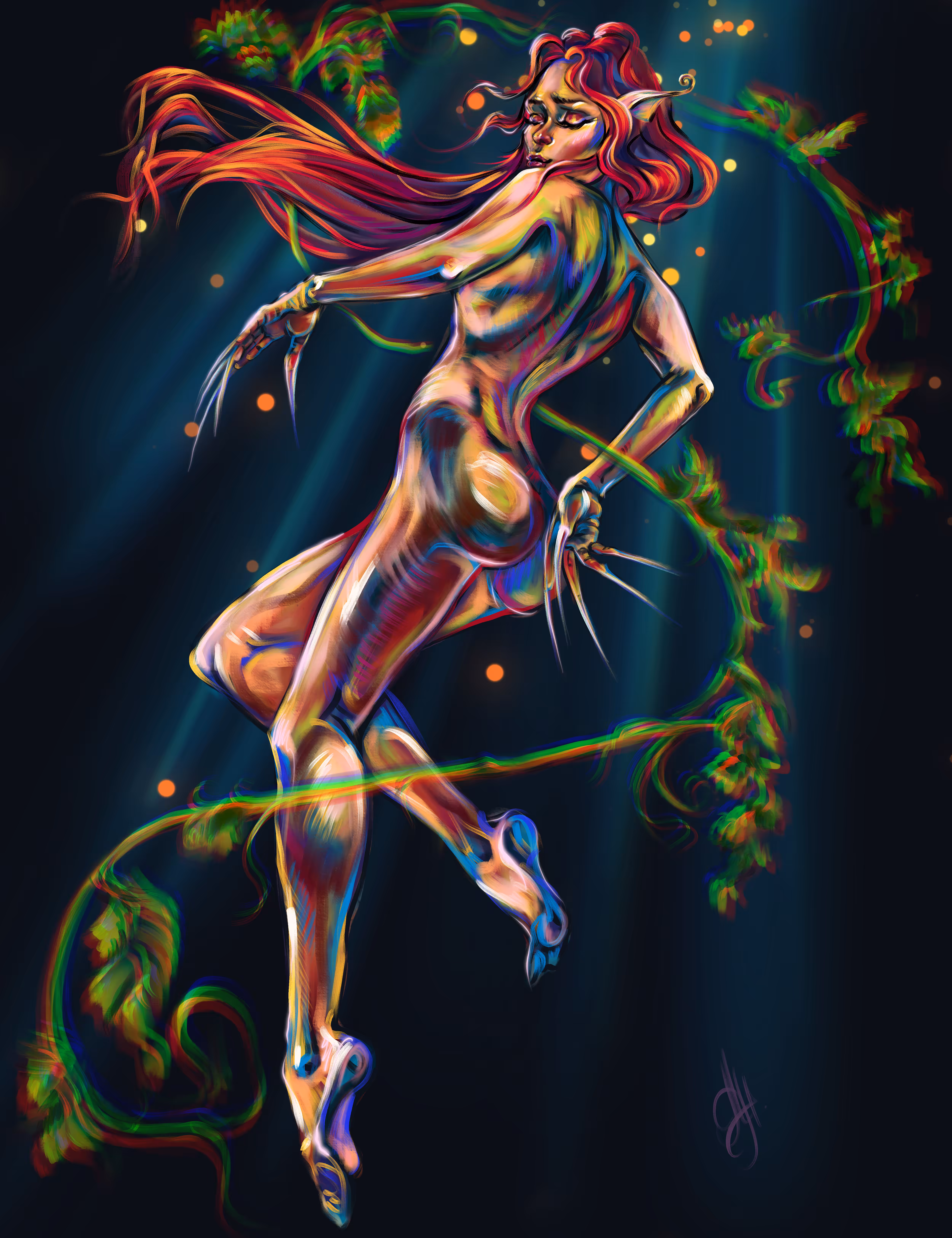 Pearlescent Nymph Lily