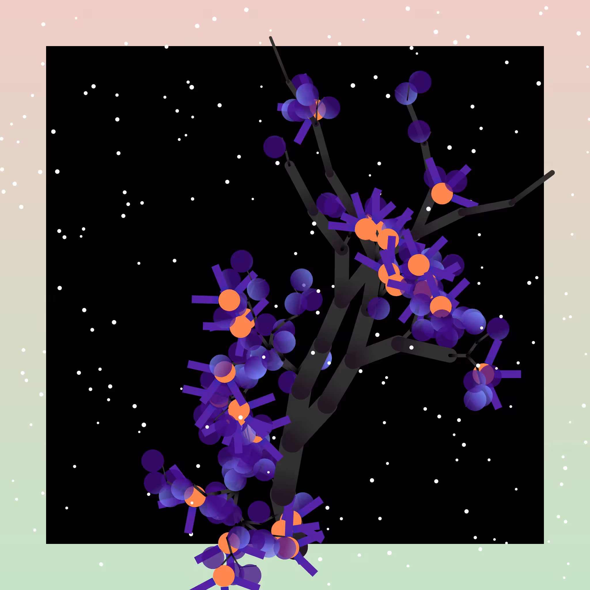 Some generative winter trees #30