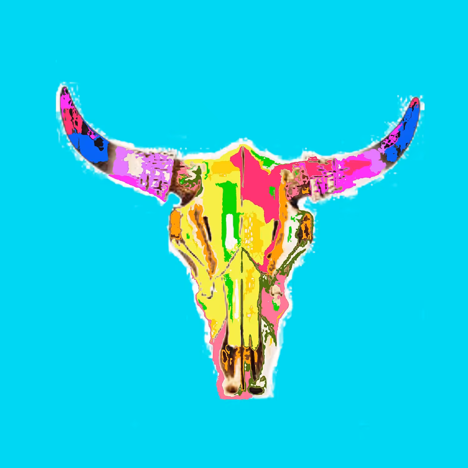Cheeseburger #01 (Color Camouflage Series)