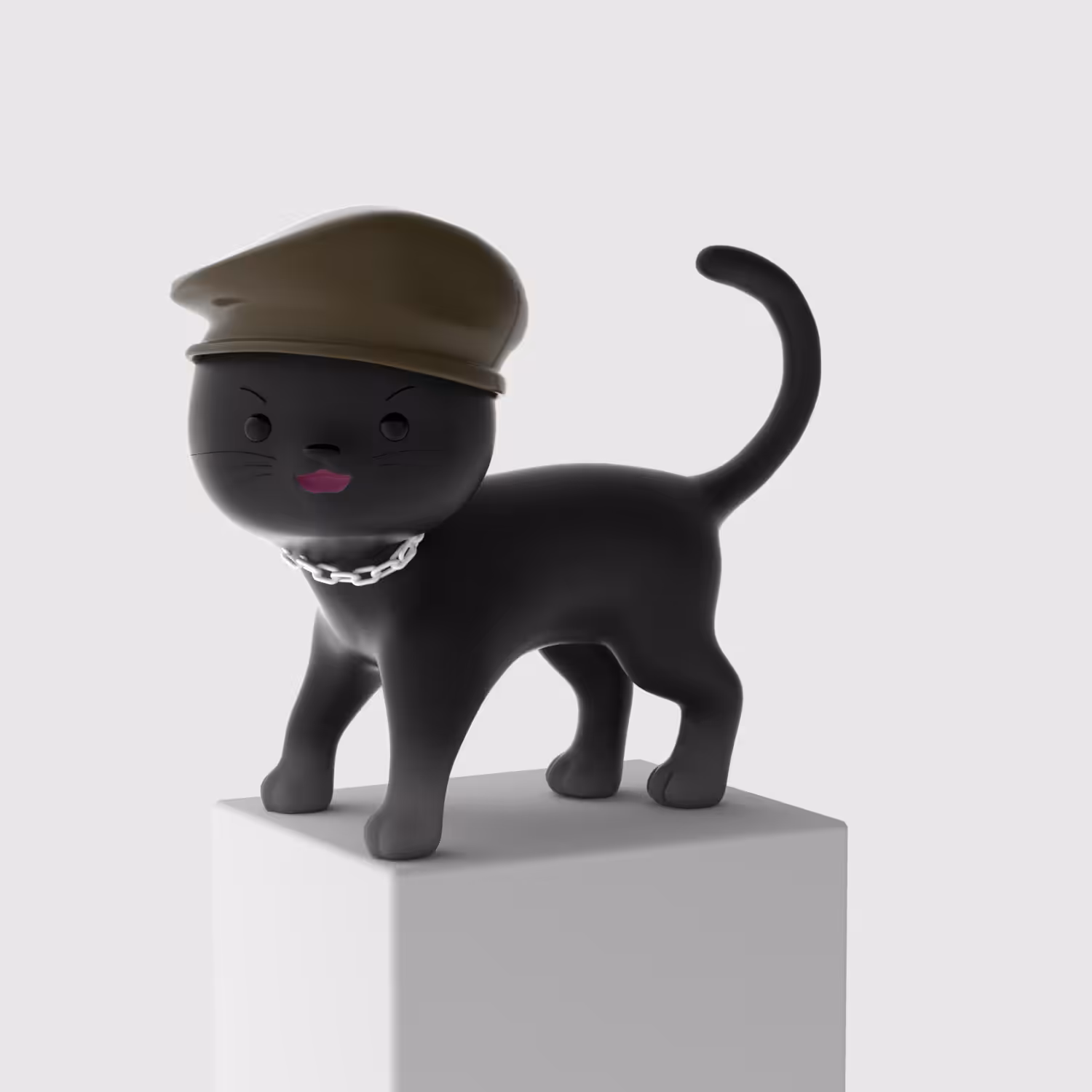 3D Meow Cat #102