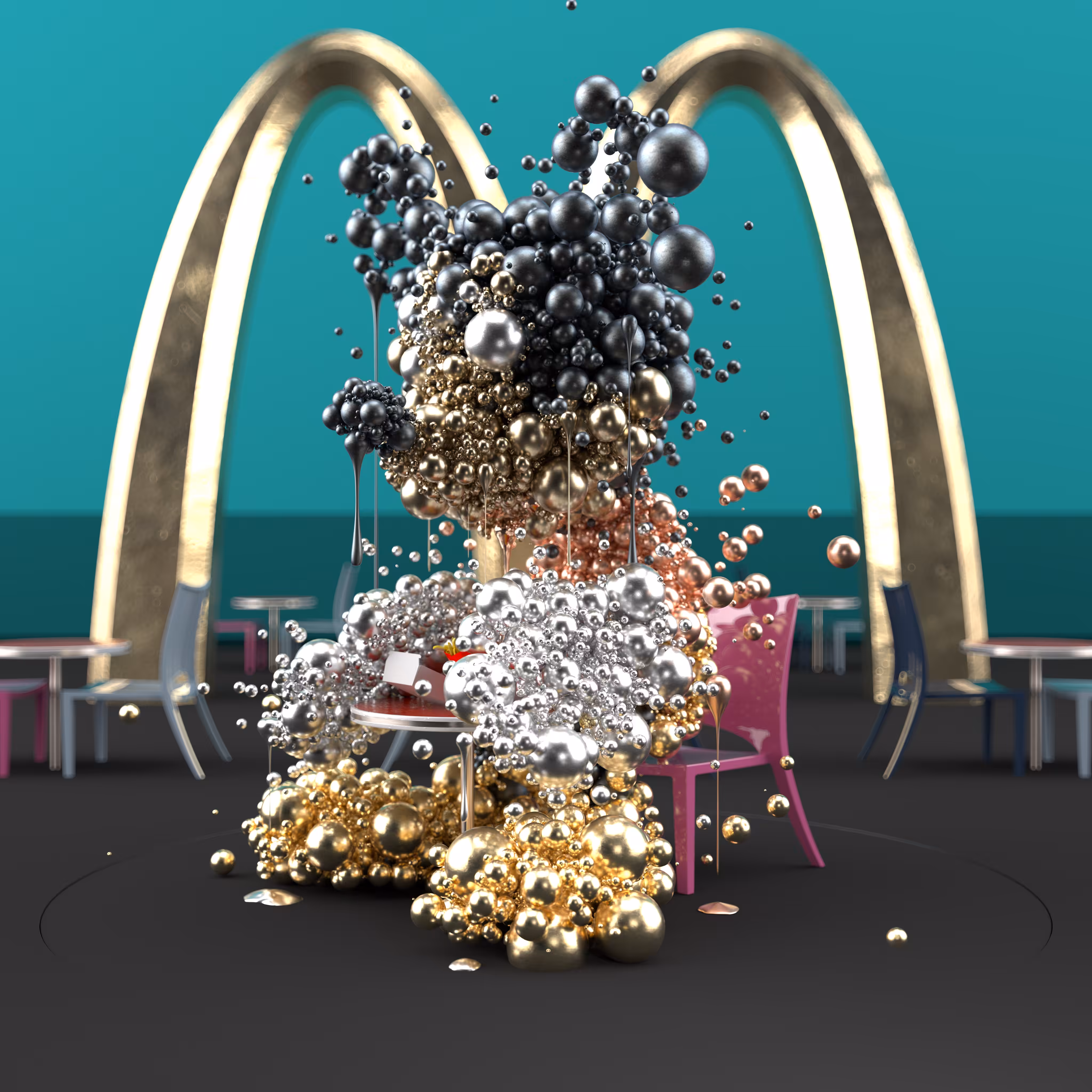 Mickey D's Metal Head Poster