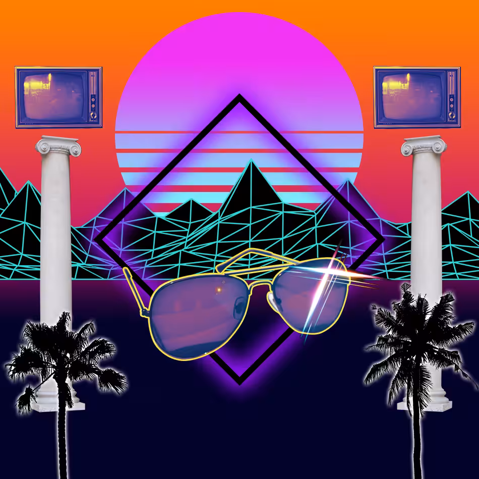 S Y N T H W A V E Nightlife Generator #33