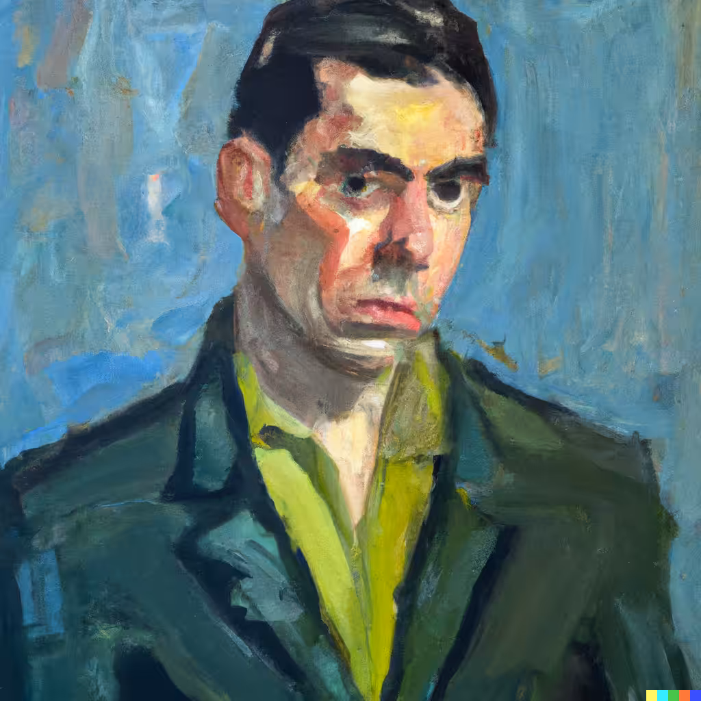 Oil Portrait of a Narcissist.